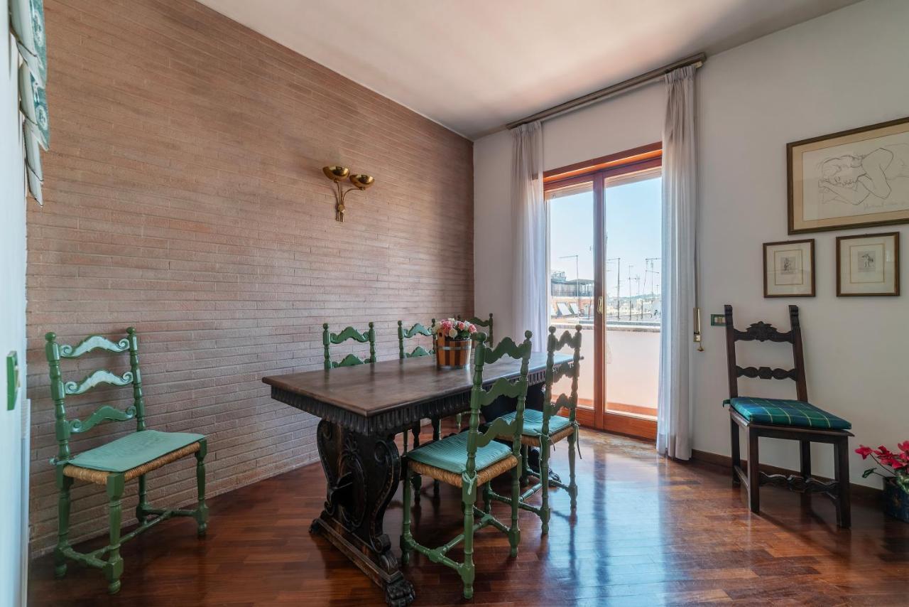 Flaminio Apartment Panoramic View With Terrace Rome Luaran gambar