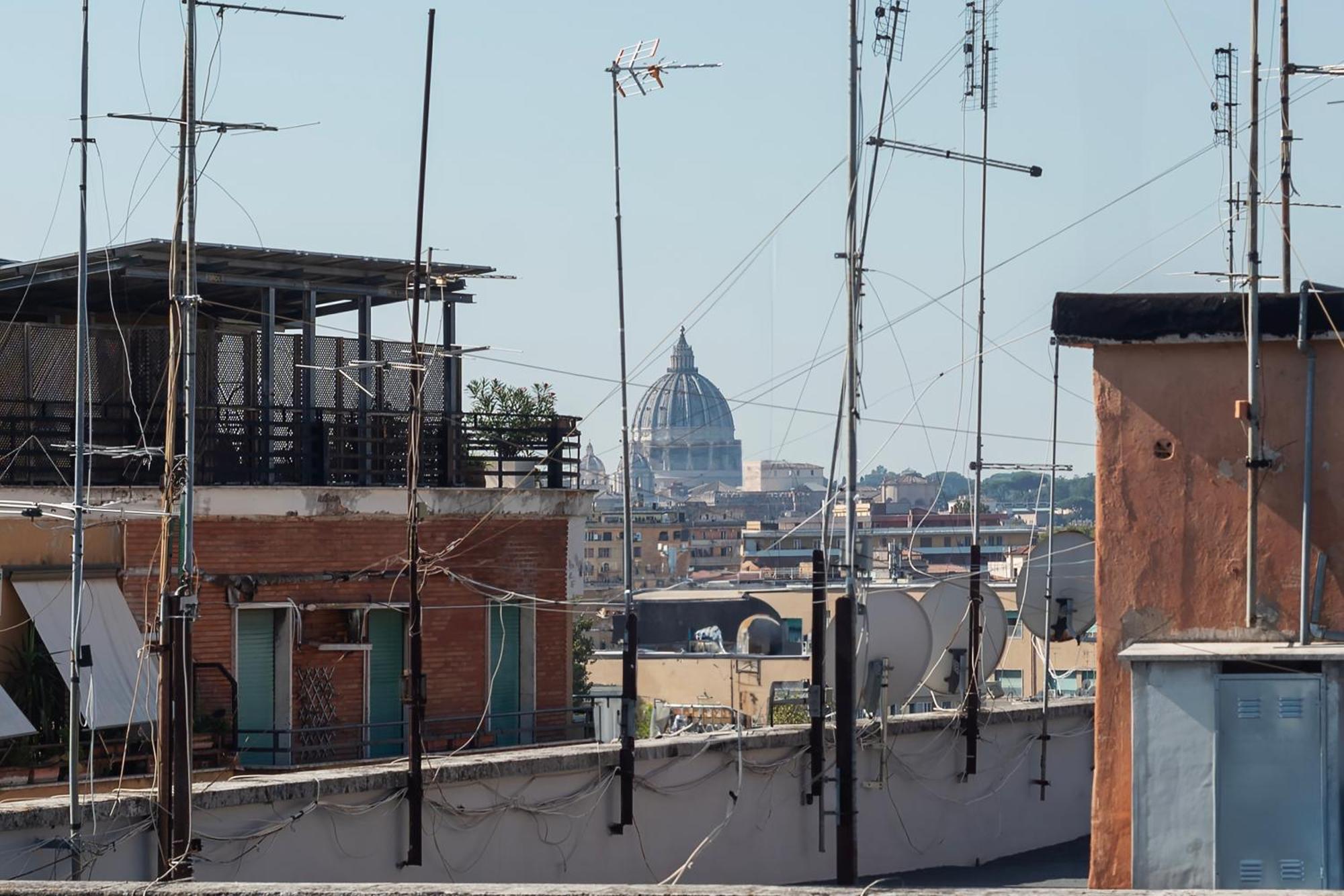 Flaminio Apartment Panoramic View With Terrace Rome Luaran gambar